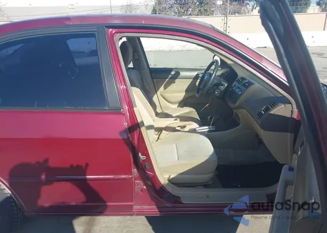 2003 Honda Civic Lx z USA, uszkodzony, nr VIN 2HGES16513H517754